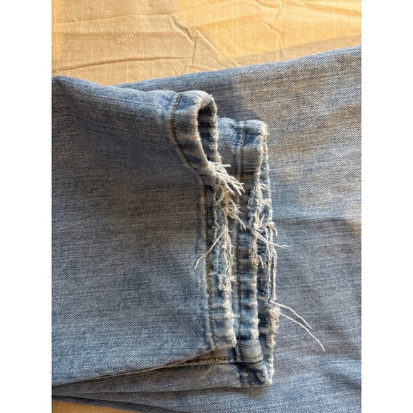 Lee Regular Fit Straight Leg Light Wash Denim Jeans Mens Size 36x30 - Picture 6 of 7